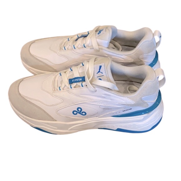 🆕 PUMA Cloud9 x RS-Fast 'White Blue Men’s Sneaker 👟 - Picture 4 of 12